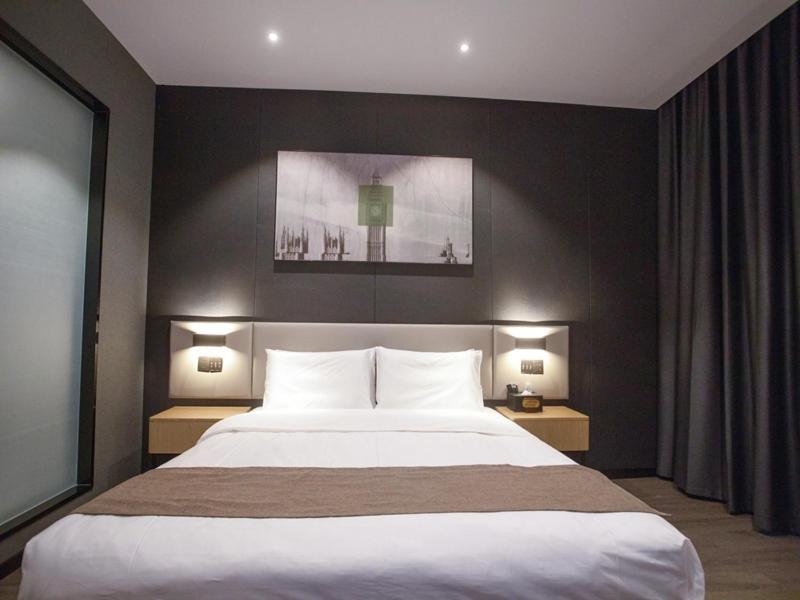 Thank Inn Chain Hotel Hunan Huaihua Hecheng District South High Speed Rail Station Exterior foto